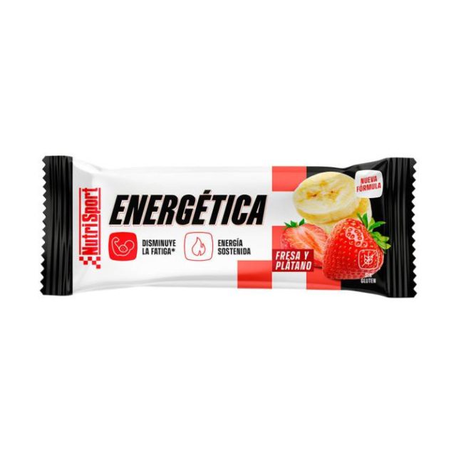 Barrita Energética Nutrisport Fresa/Platano