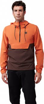 Sudadera Fox Ranger Wind Atomic Orange