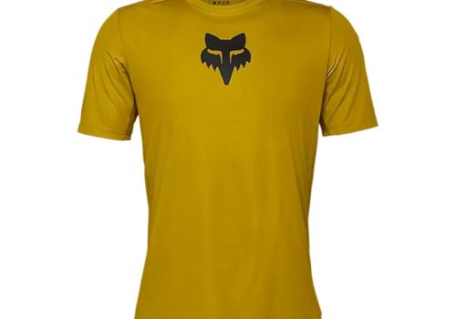 Camiseta Fox Ranger Lab Head Amarillo Mostaza