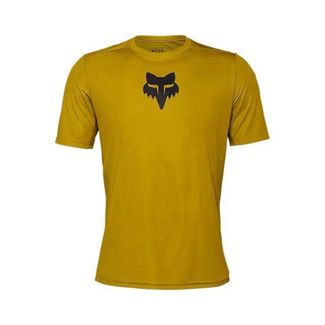 Camiseta Fox Ranger Lab Head Amarillo Mostaza