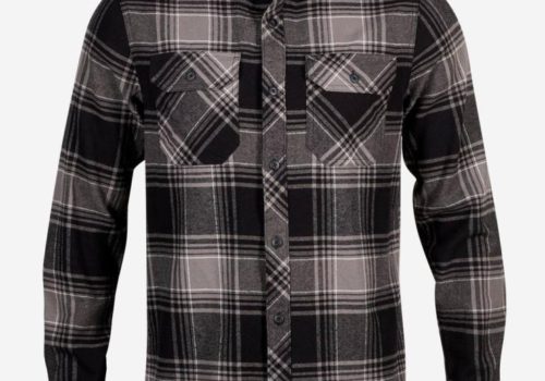 Camisa Fox Traildust Franela Negra