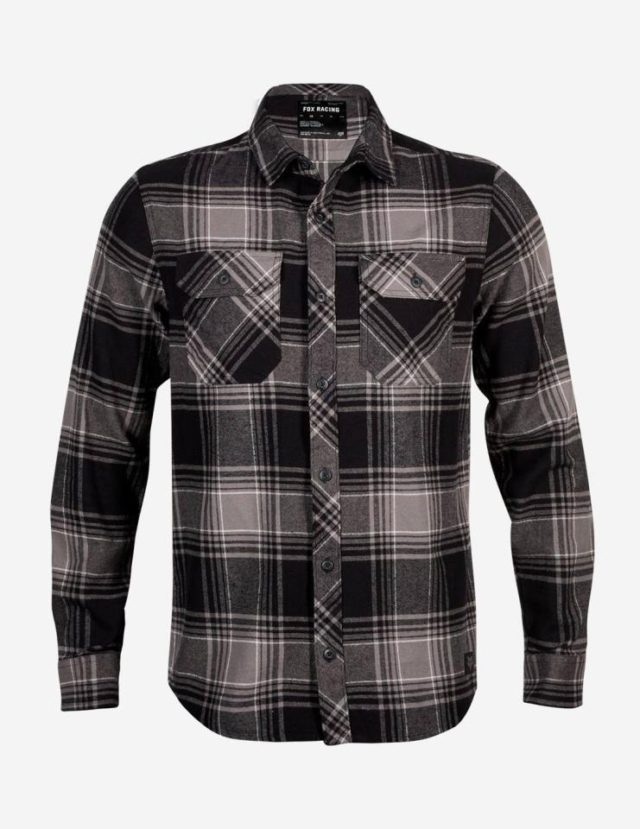 Camisa Fox Traildust Franela Negra