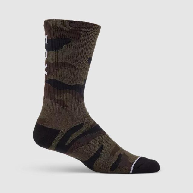 Calcetines Fox Camo Crew Verde