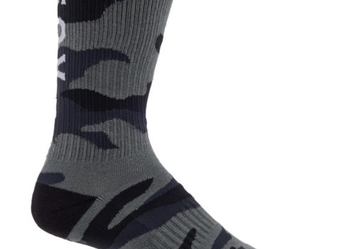 Calcetines Fox Camo Crew Negros