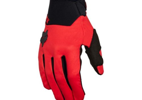 Guantes Fox Defend Wind Off-Road Rojo Fluor