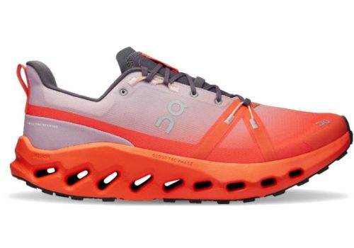 Zapatillas ON Cloudsurfer trail WP Maume/Flame