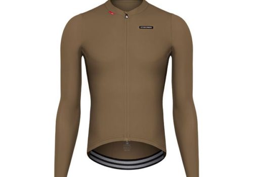 Maillot Etxeondo Alde manga larga color pardo