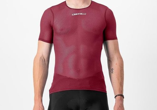 Camiseta interior Castelli Pro Mesh 2 0 Burdeos