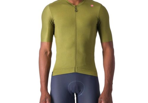 Maillot Castelli Espresso corto Verde salvia