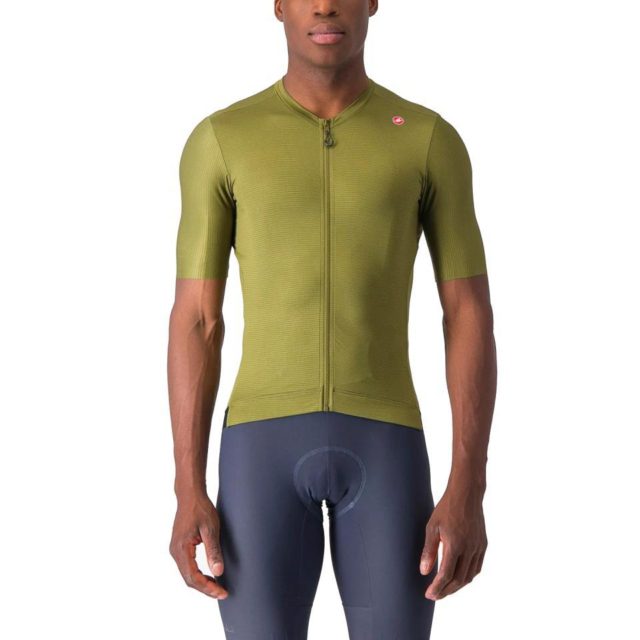 Maillot Castelli Espresso corto Verde salvia