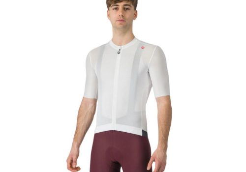 Maillot Castelli Espresso corto Blanco Marfil