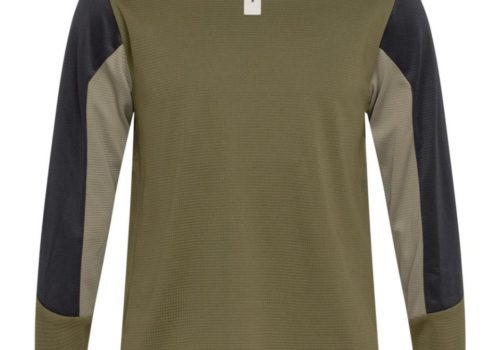 Camiseta Fox Defend LS Verde oscuro